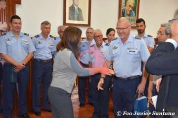 El Ejército del Aire 'aterriza' en la historia de Telde (Foto TA/Francisco Javier Santana)